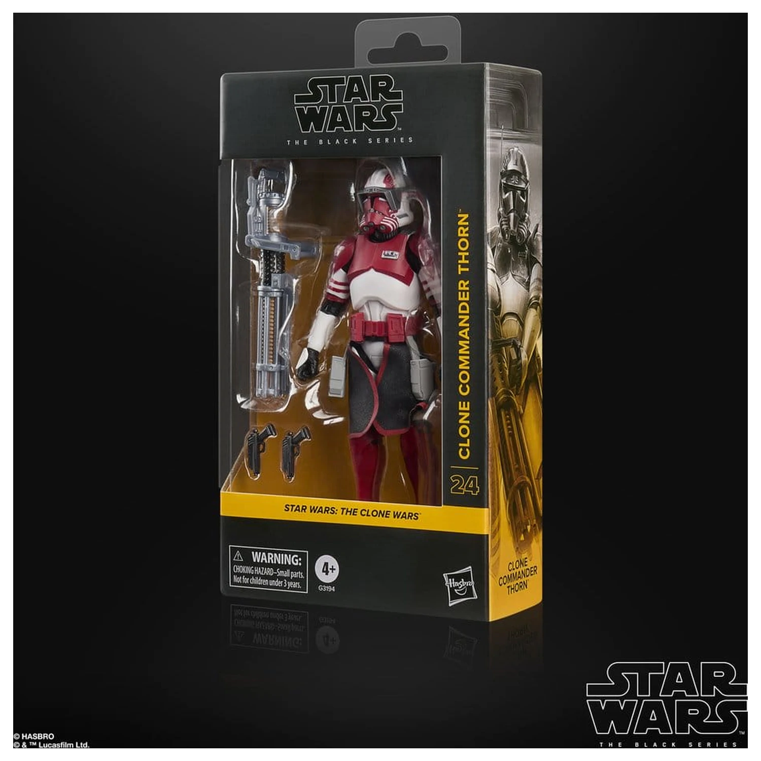 Star Wars: The Clone Wars Black Series Action Figure Clone Commander Thorn 15 cm product photo