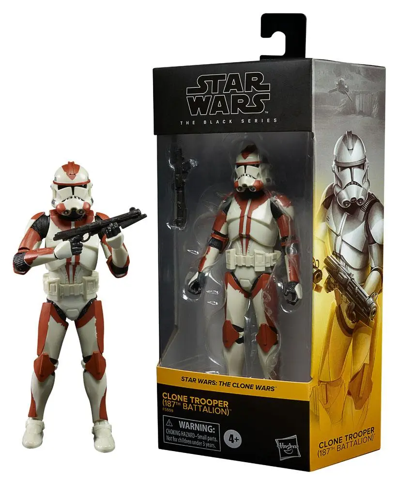 Star Wars: The Clone Wars Black Series Action Figure Clone Trooper (187th Battalion) 15 cm product photo