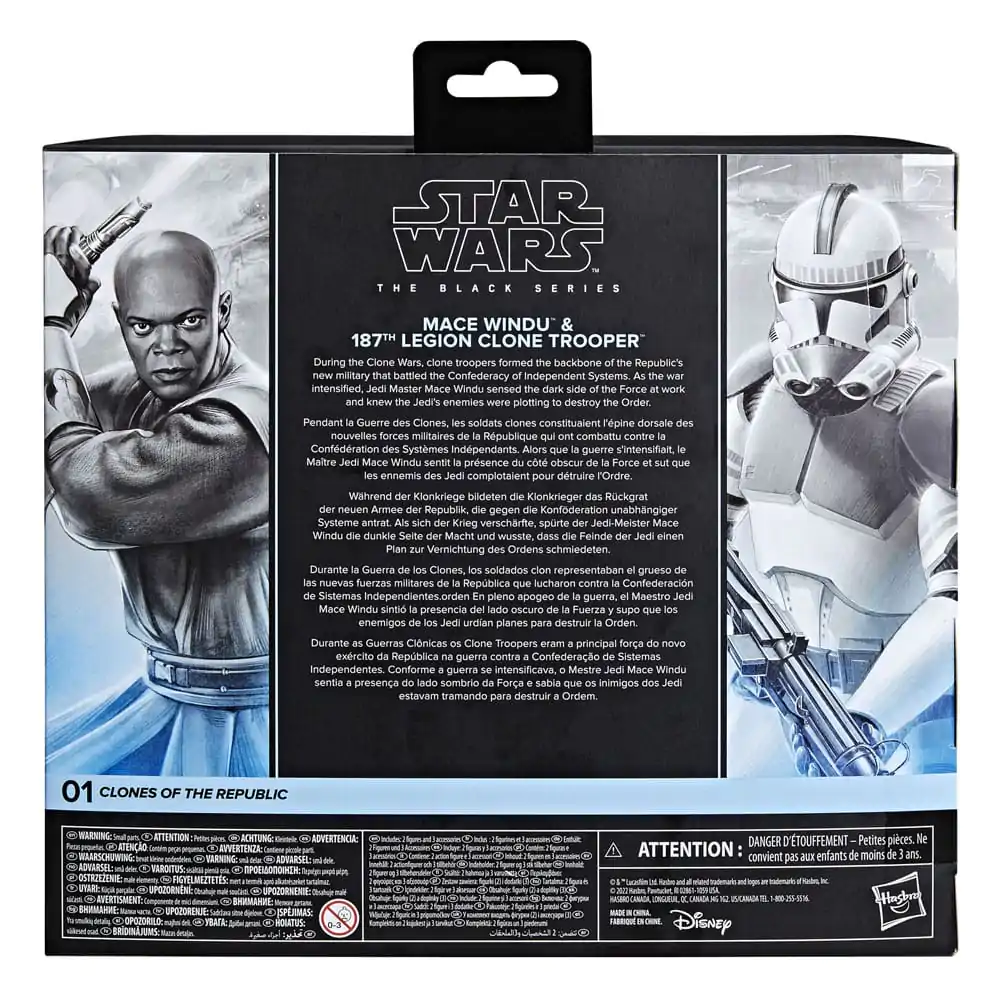 Star Wars: The Clone Wars Black Series Action Figure 2-Pack Clones of the Republic 15 cm product photo