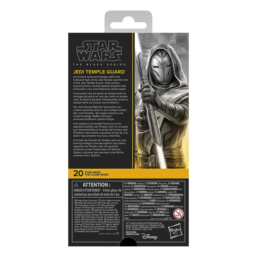 Star Wars: The Clone Wars Black Series Action Figure Jedi Temple Guard 15 cm product photo