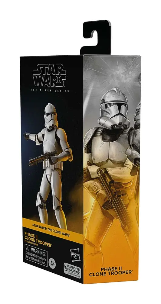 Star Wars: The Clone Wars Black Series Action Figure Phase II Clone Trooper 15 cm product photo