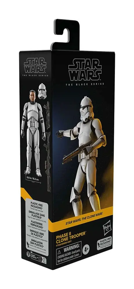 Star Wars: The Clone Wars Black Series Action Figure Phase II Clone Trooper 15 cm product photo