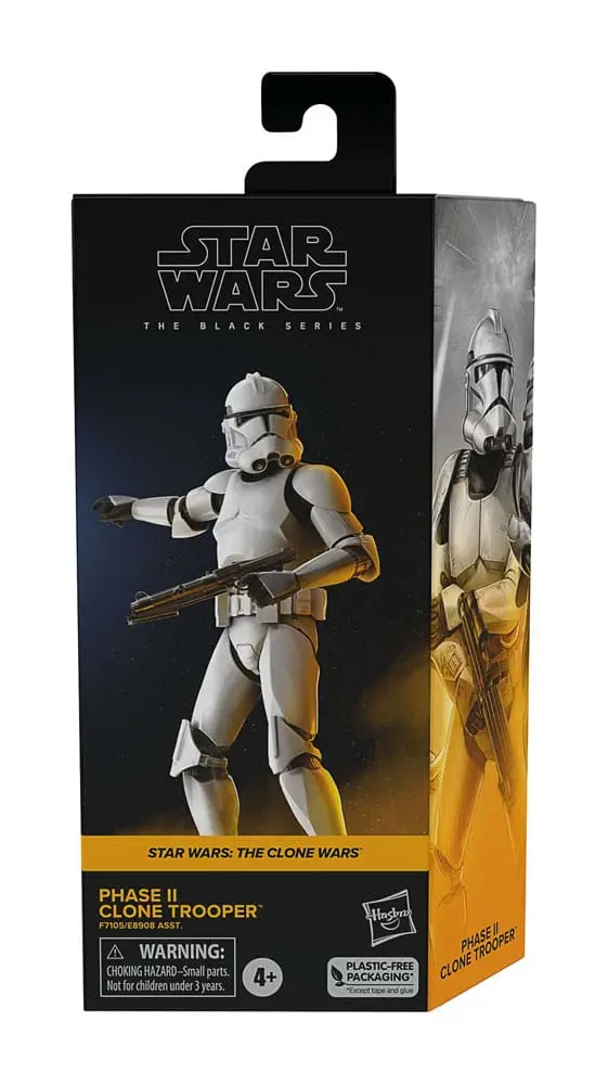 Star Wars: The Clone Wars Black Series Action Figure Phase II Clone Trooper 15 cm product photo