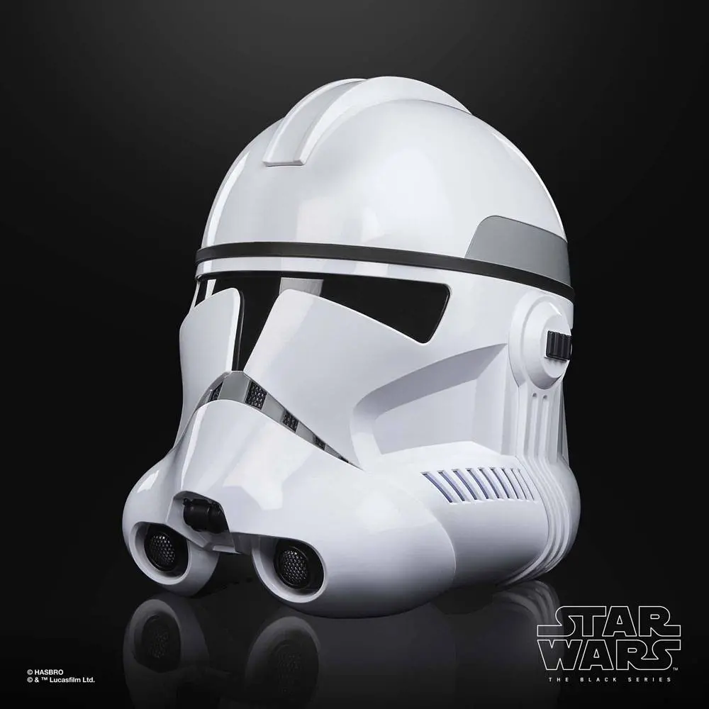 Star Wars: The Clone Wars Black Series Electronic Helmet Phase II Clone Trooper product photo