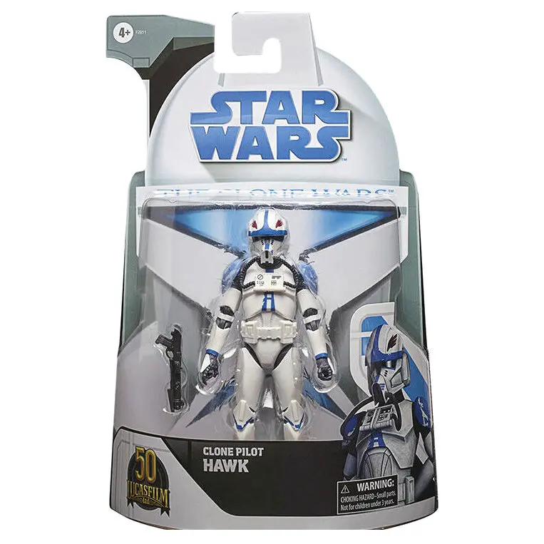 Star Wars The Clone Wars Clone Pilot Hawk figure 15cm product photo