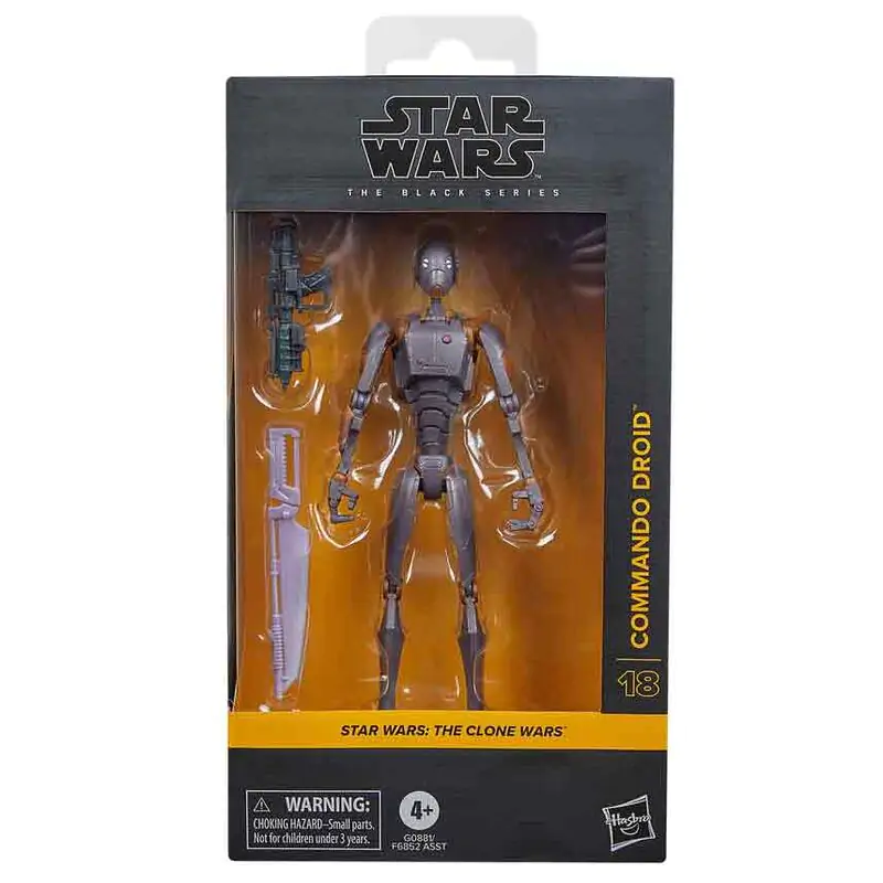 Star Wars: The Clone Wars Commando Droid figure 15cm product photo