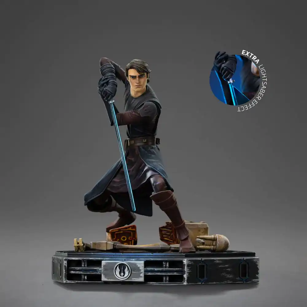 Star Wars: The Clone Wars Deluxe Art Scale Statue 1/10 Anakin Skywalker 19 cm product photo