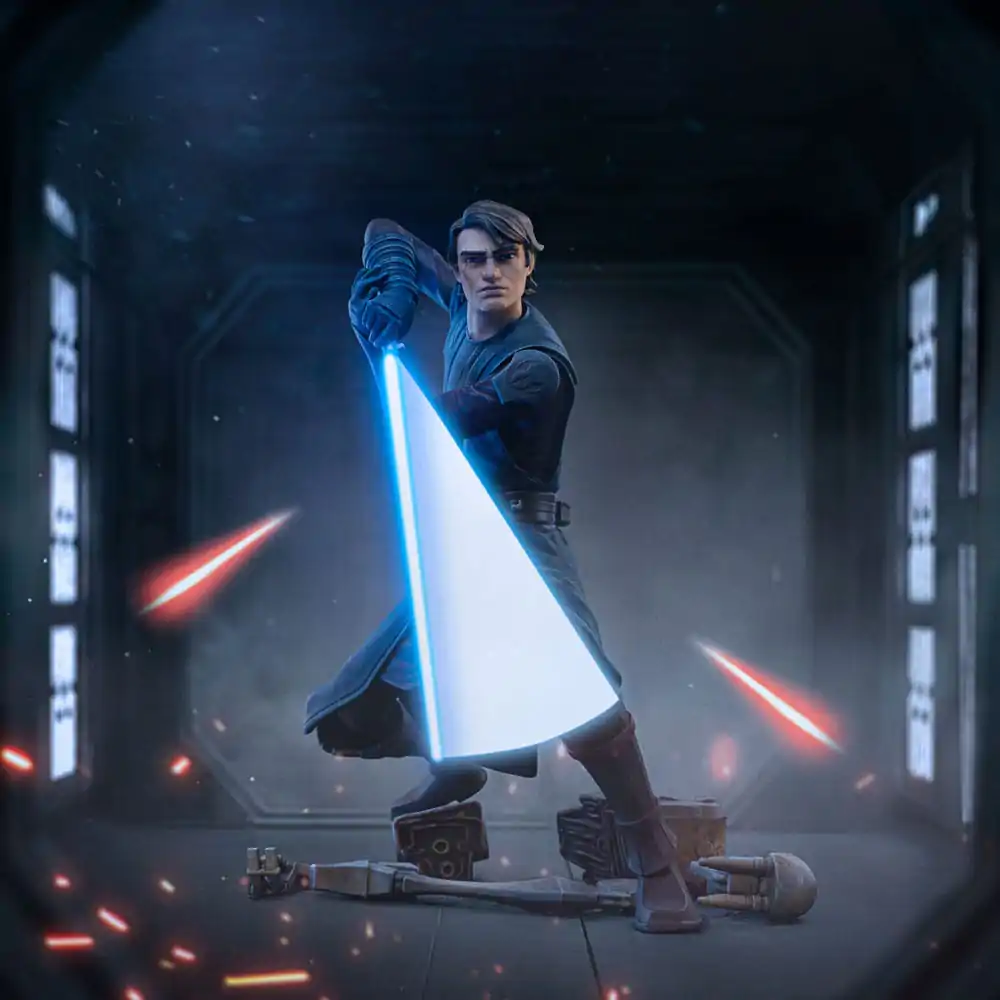 Star Wars: The Clone Wars Deluxe Art Scale Statue 1/10 Anakin Skywalker 19 cm product photo