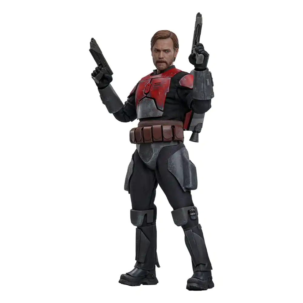 Star Wars: The Clone Wars Movie Masterpiece Action Figure 1/6 Obi-Wan (Mandalorian Armor) Hot Toys Exclusive 31 cm product photo
