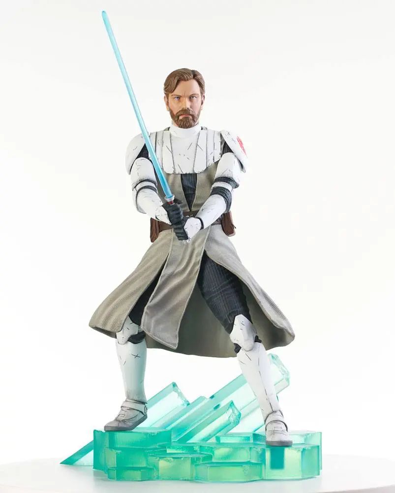 Star Wars The Clone Wars Premier Collection 1/7 Obi-Wan Kenobi 27 cm product photo