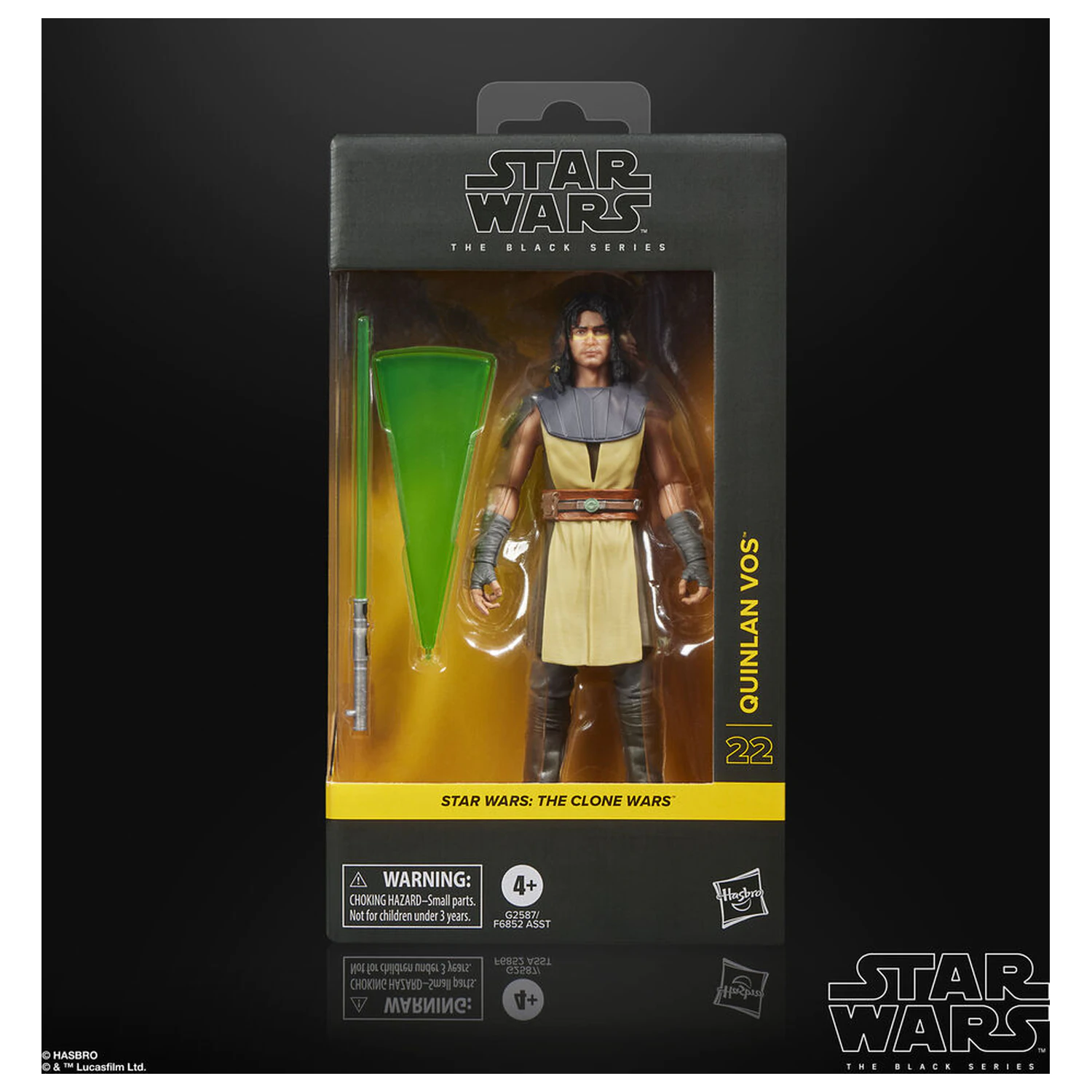 Star Wars The Clone Wars Quinlan Vos figure 15cm product photo