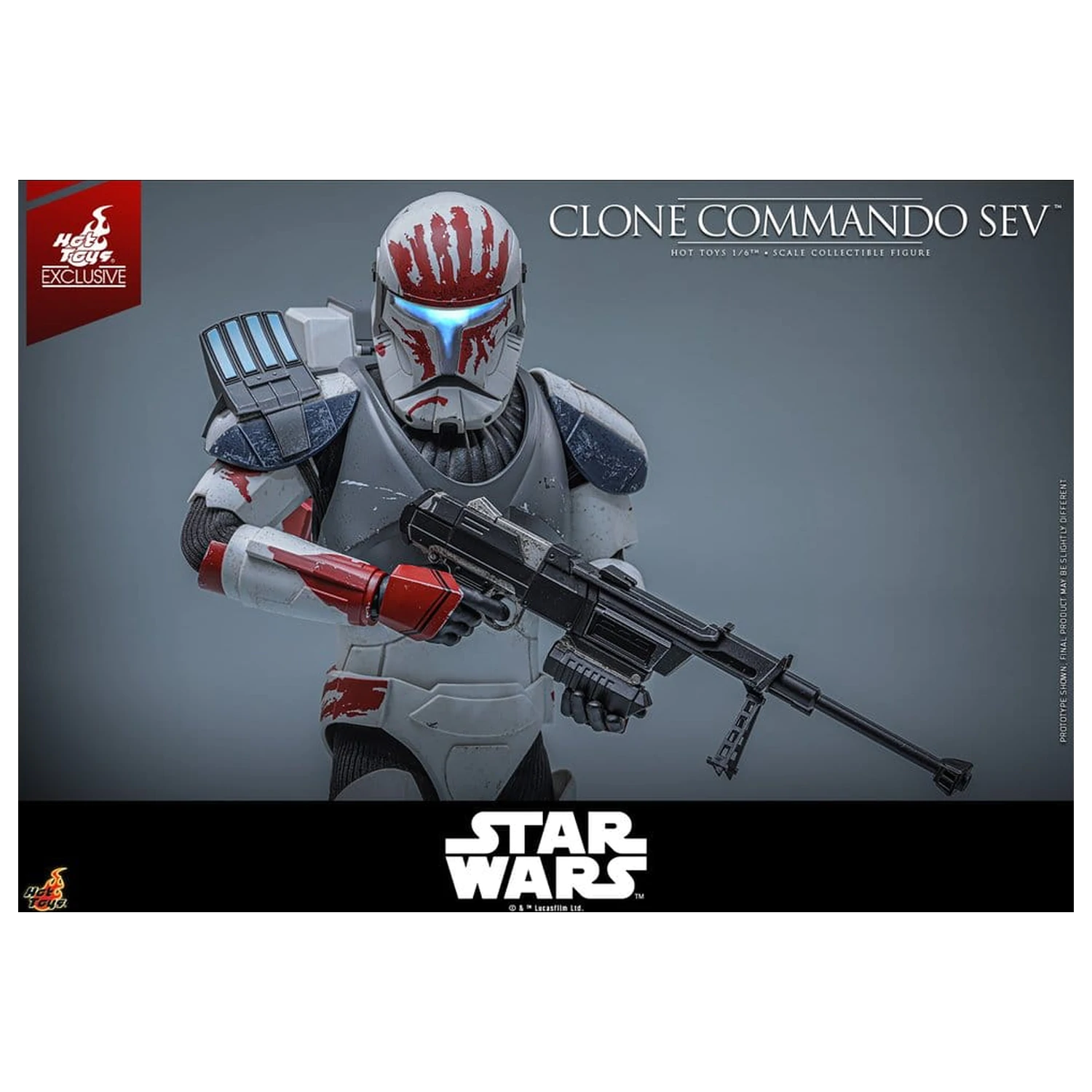 Star Wars: The Clone Wars Television Masterpiece Action Figure 1/6 Clone Commando Sev 30 cm product photo