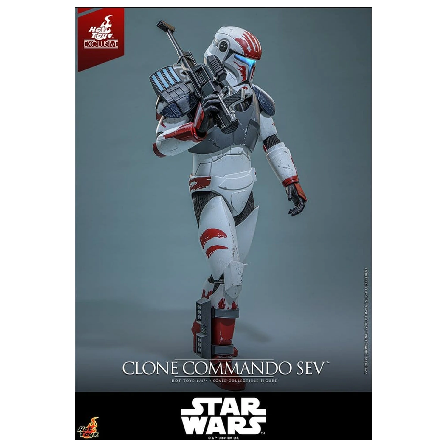 Star Wars: The Clone Wars Television Masterpiece Action Figure 1/6 Clone Commando Sev 30 cm product photo