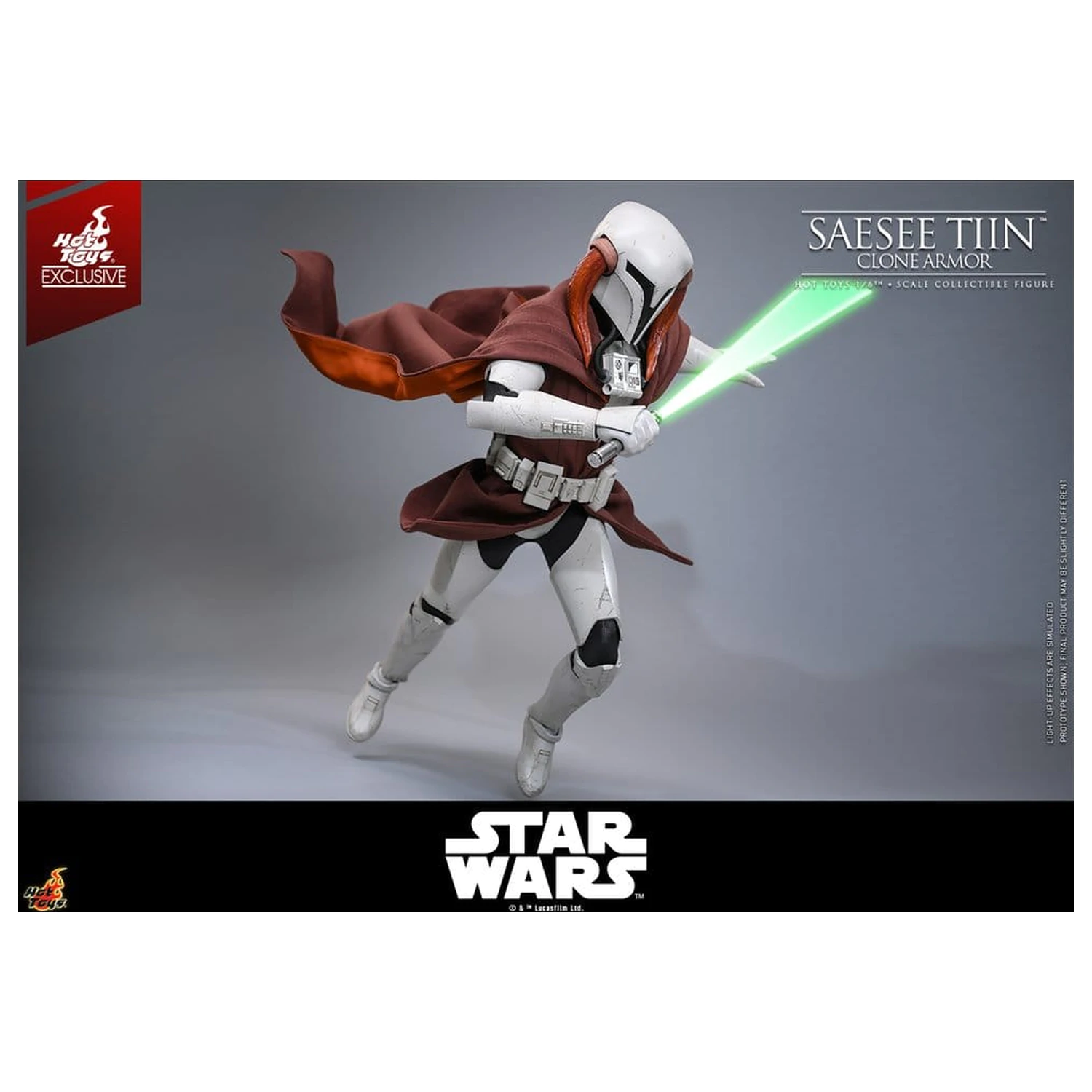 Star Wars: The Clone Wars Television Masterpiece Action Figure 1/6 Saesee Tiin (Clone Armor) 32 cm product photo