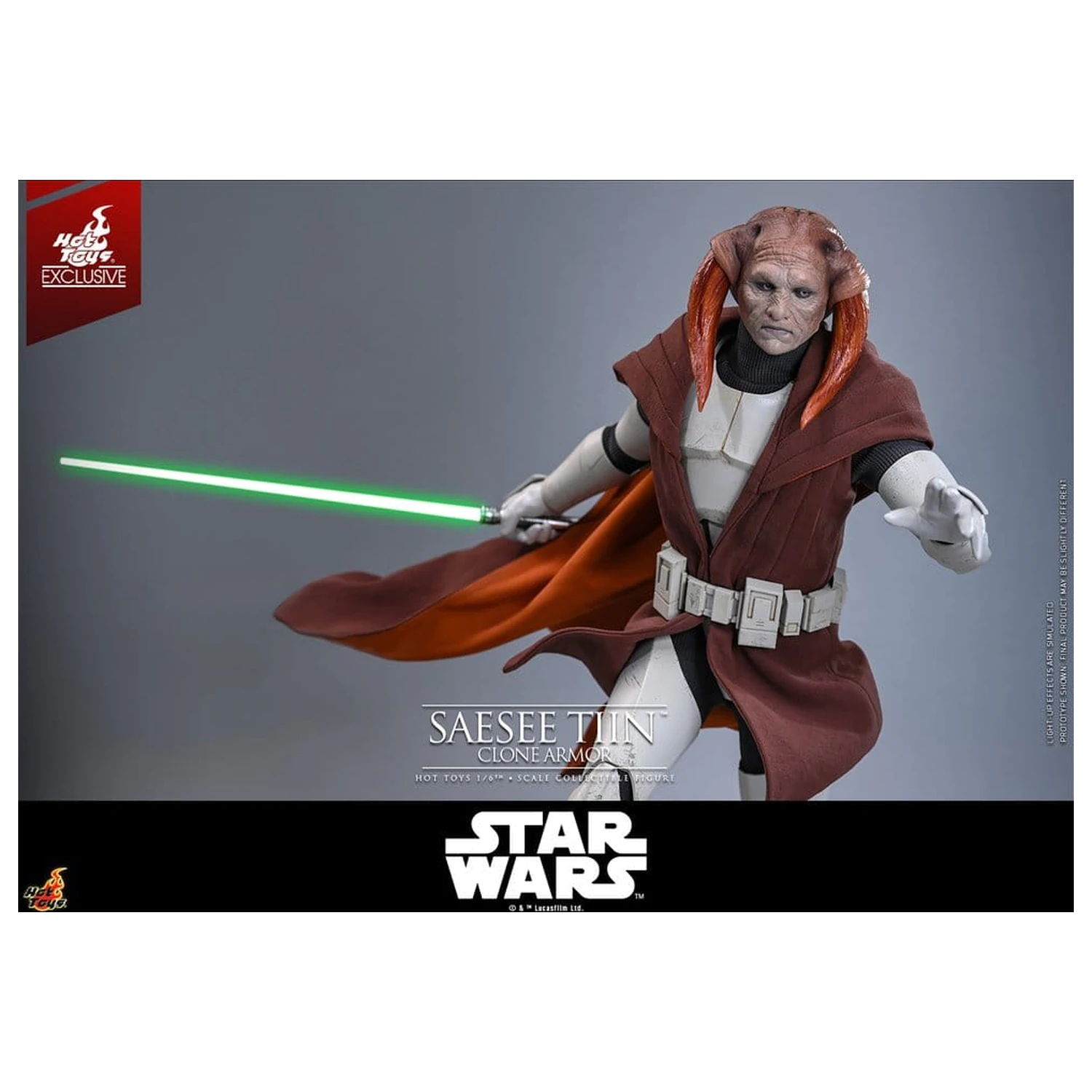 Star Wars: The Clone Wars Television Masterpiece Action Figure 1/6 Saesee Tiin (Clone Armor) 32 cm product photo