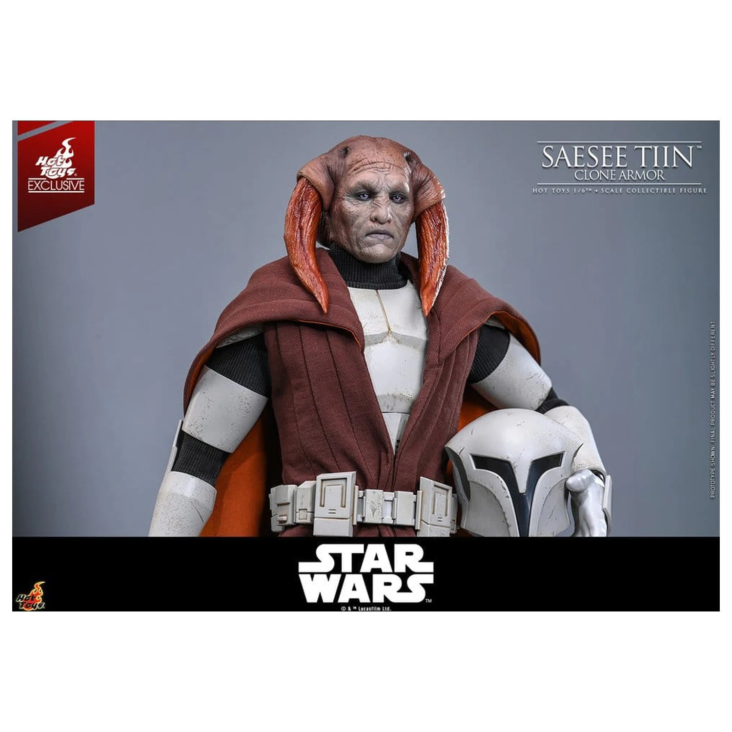 Star Wars: The Clone Wars Television Masterpiece Action Figure 1/6 Saesee Tiin (Clone Armor) 32 cm product photo