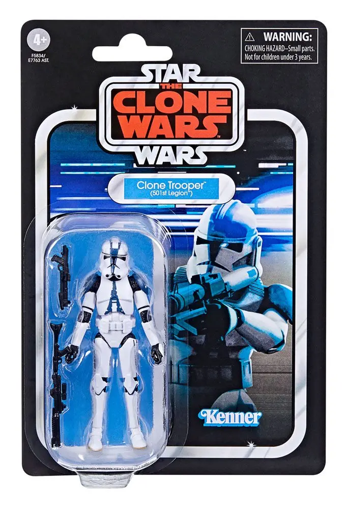 Star Wars: The Clone Wars Vintage Collection Action Figure 2022 Clone Trooper (501st Legion) 10 cm termékfotó