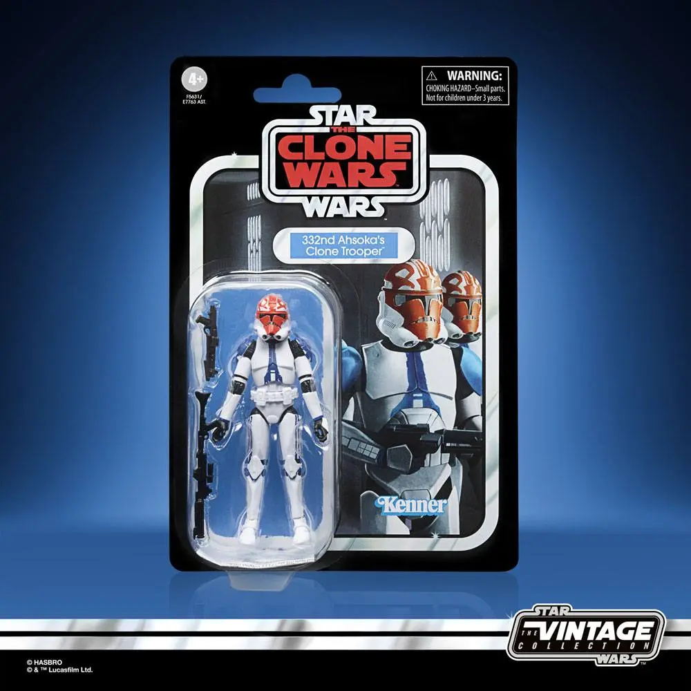 Star Wars: The Clone Wars Vintage Collection Action Figure 2022 332nd Ahsoka's Clone Trooper 10 cm product photo