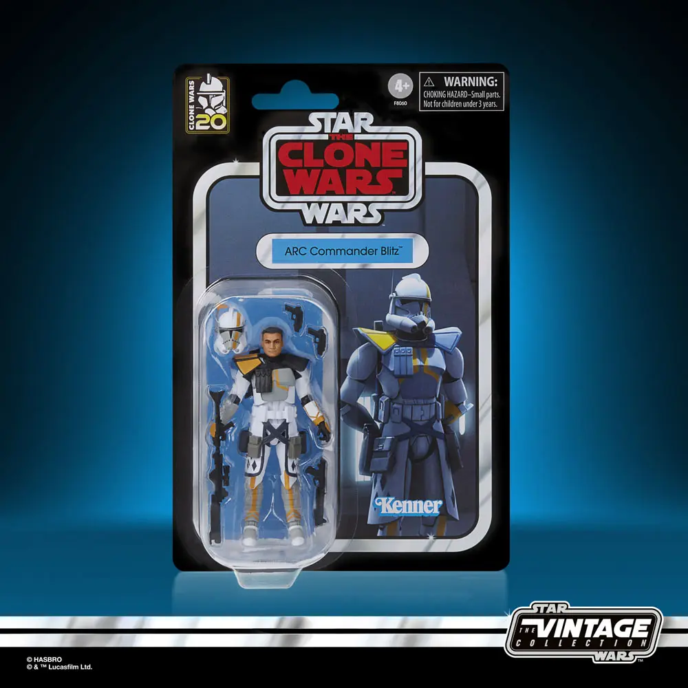 Star Wars: The Clone Wars Vintage Collection Action Figure ARC Commander Blitz 10 cm product photo