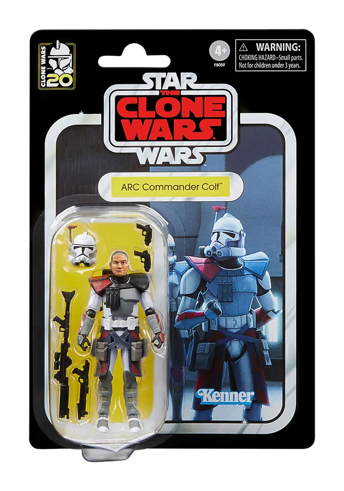 Star Wars: The Clone Wars Vintage Collection Action Figure ARC Commander Colt 10 cm product photo