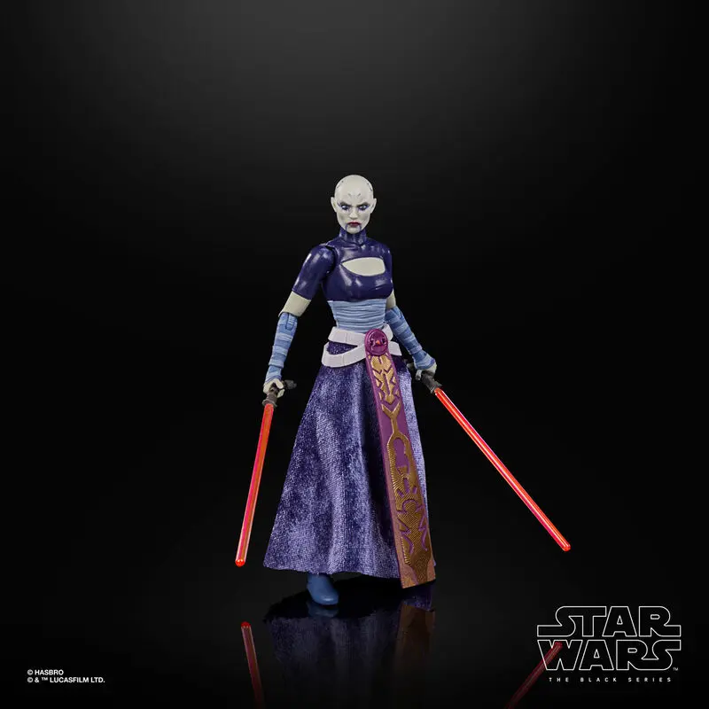 Star Wars The Cole Wars Asajj Ventress figure 15cm product photo