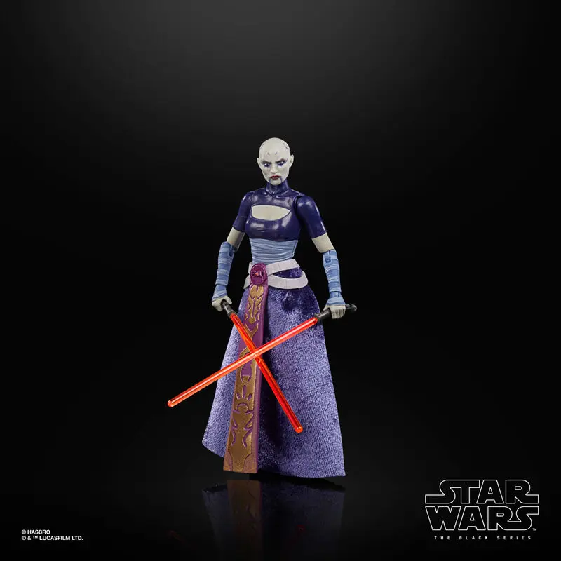 Star Wars The Cole Wars Asajj Ventress figure 15cm product photo