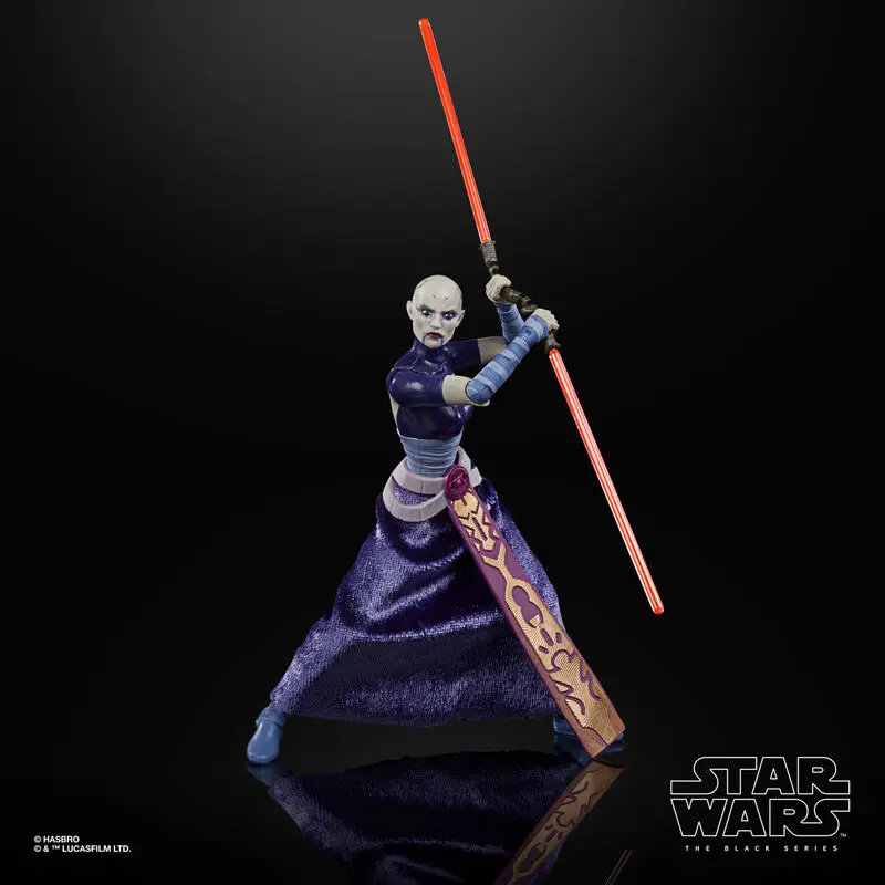Star Wars The Cole Wars Asajj Ventress figure 15cm product photo