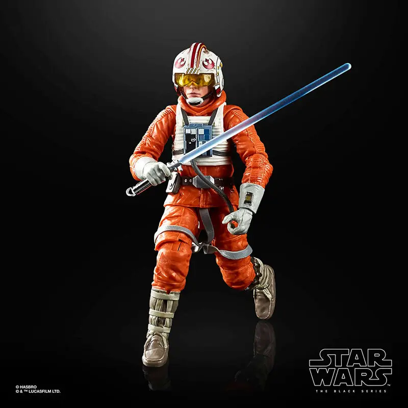 Star Wars The Empire Strikes Back Luke Skywalker Snowspeeder figure 15cm product photo