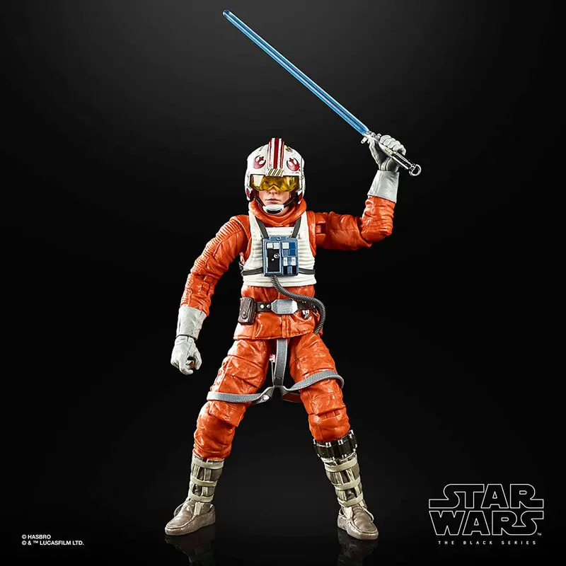 Star Wars The Empire Strikes Back Luke Skywalker Snowspeeder figure 15cm product photo