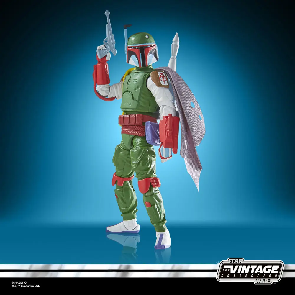 Star Wars: The Empire Strikes Back Vintage Collection Action Figure Boba Fett (Vintage Comic Art) 10 cm product photo