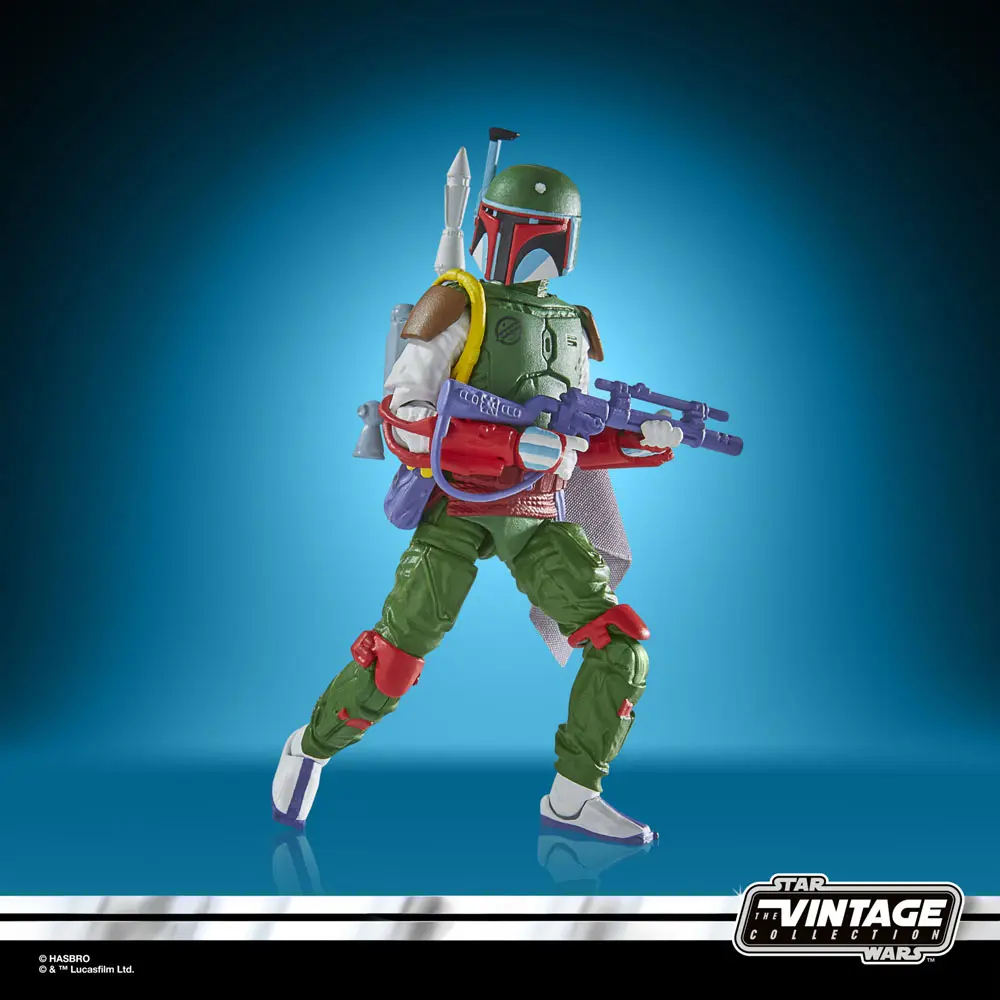 Star Wars: The Empire Strikes Back Vintage Collection Action Figure Boba Fett (Vintage Comic Art) 10 cm product photo