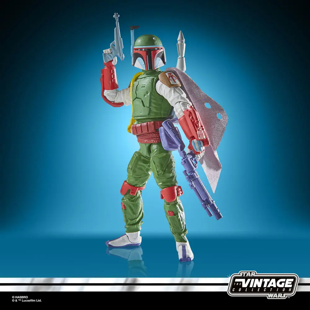 Star Wars: The Empire Strikes Back Vintage Collection Action Figure Boba Fett (Vintage Comic Art) 10 cm product photo