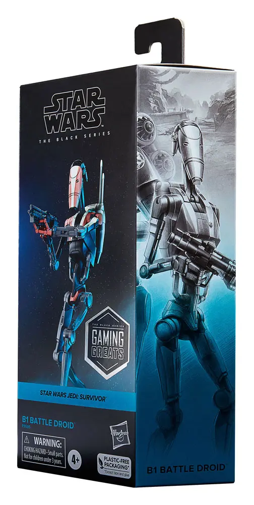 Star Wars: The Force Unleashed Black Series Gaming Greats Action Figure B1 Battle Droid Exclusive 15 cm product photo