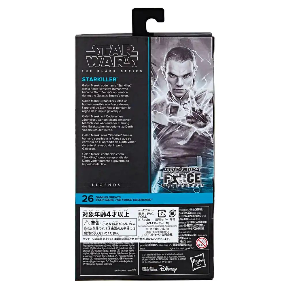 Star Wars: The Force Unleashed Black Series Gaming Greats Action Figure Starkiller 15 cm product photo