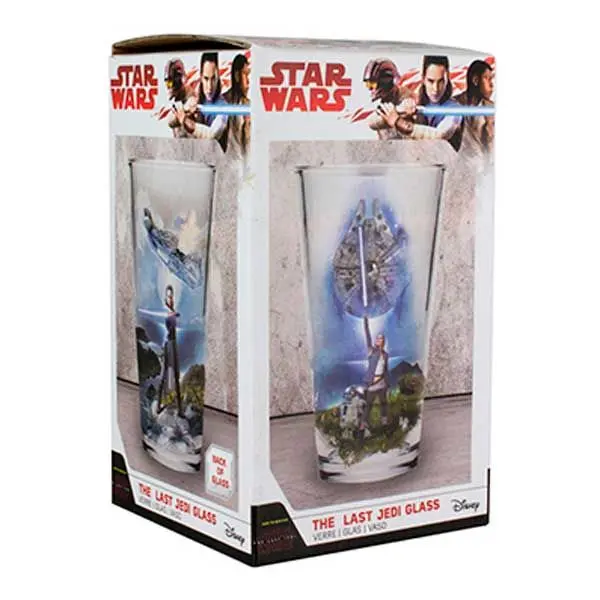 Star Wars The Last Jedi crystal glass product photo