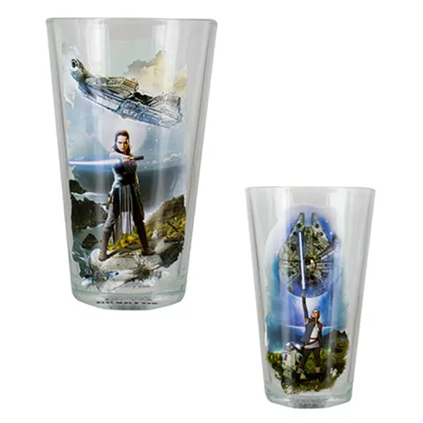 Star Wars The Last Jedi crystal glass product photo