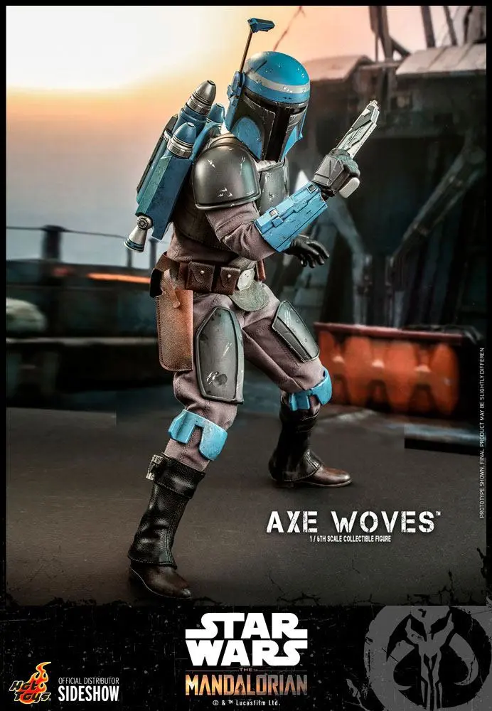 Star Wars The Mandalorian Action Figure 1/6 Axe Woves 30 cm product photo