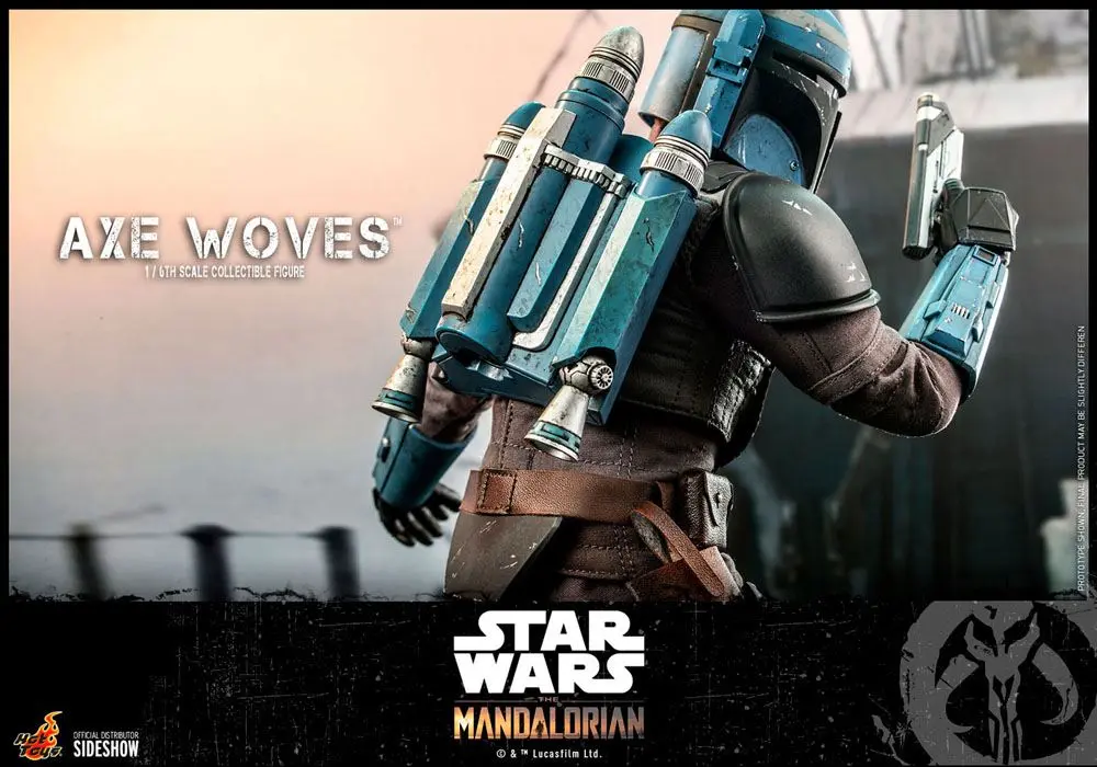 Star Wars The Mandalorian Action Figure 1/6 Axe Woves 30 cm product photo