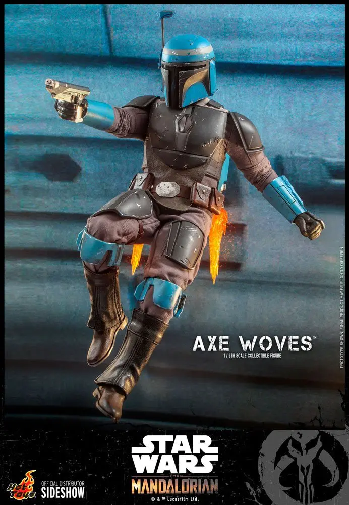 Star Wars The Mandalorian Action Figure 1/6 Axe Woves 30 cm product photo