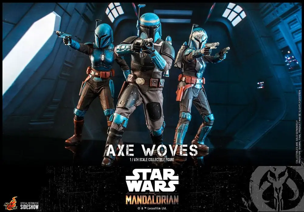 Star Wars The Mandalorian Action Figure 1/6 Axe Woves 30 cm product photo