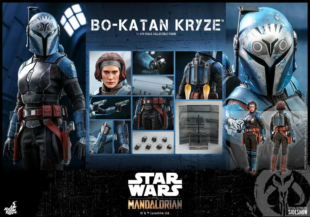 Star Wars The Mandalorian Action Figure 1/6 Bo-Katan Kryze 28 cm termékfotó