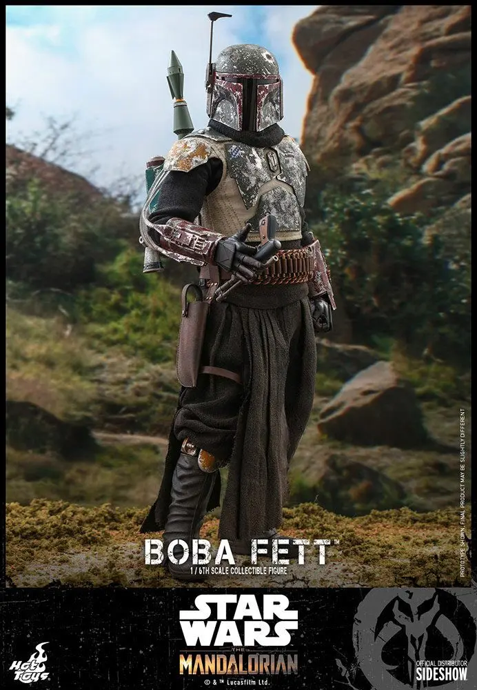 Star Wars The Mandalorian Action Figure 1/6 Boba Fett 30 cm termékfotó