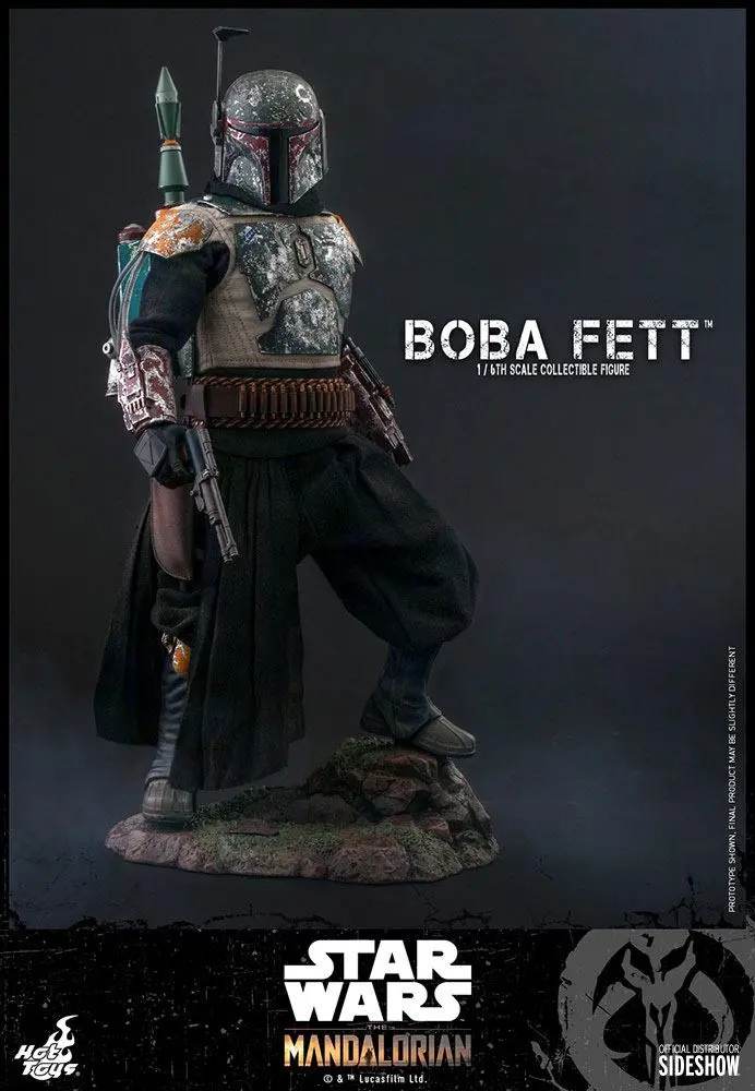 Star Wars The Mandalorian Action Figure 1/6 Boba Fett 30 cm termékfotó