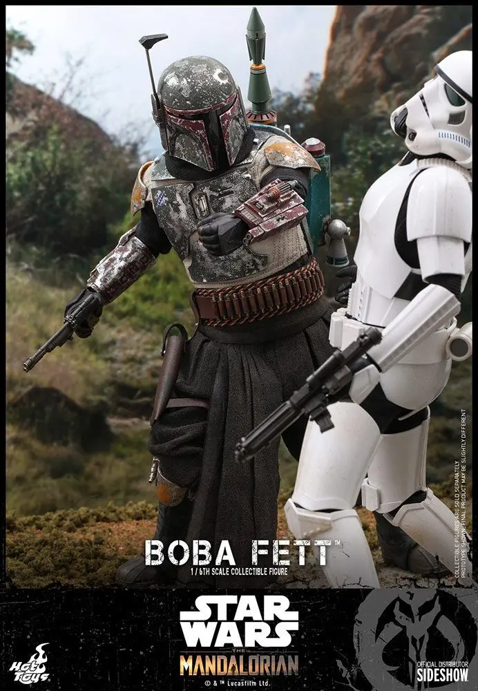 Star Wars The Mandalorian Action Figure 1/6 Boba Fett 30 cm termékfotó