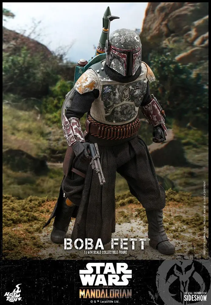 Star Wars The Mandalorian Action Figure 1/6 Boba Fett 30 cm termékfotó