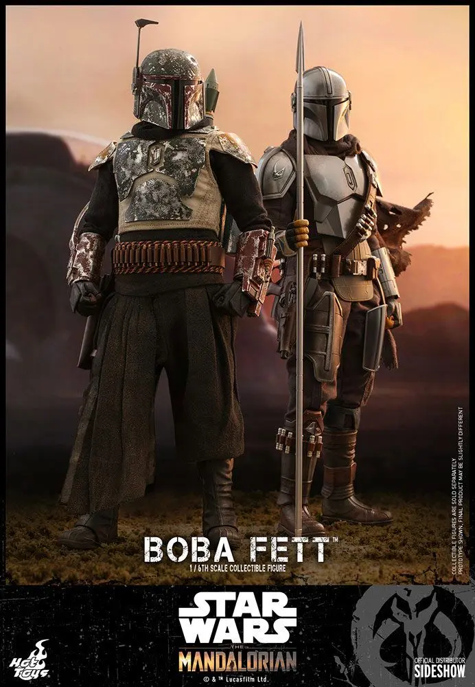 Star Wars The Mandalorian Action Figure 1/6 Boba Fett 30 cm termékfotó