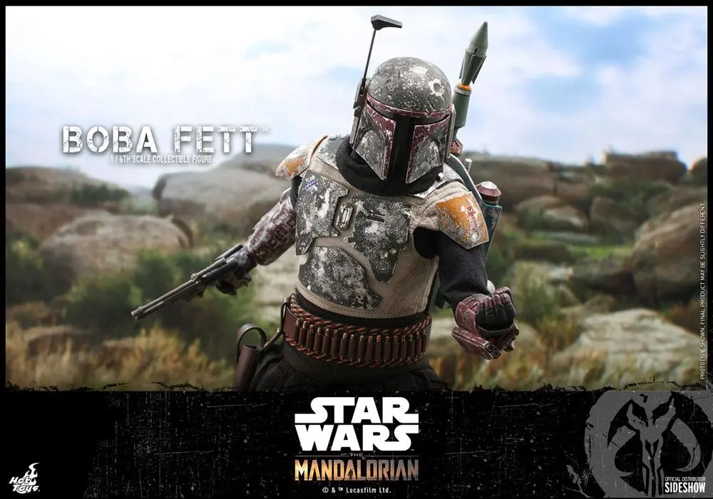 Star Wars The Mandalorian Action Figure 1/6 Boba Fett 30 cm termékfotó