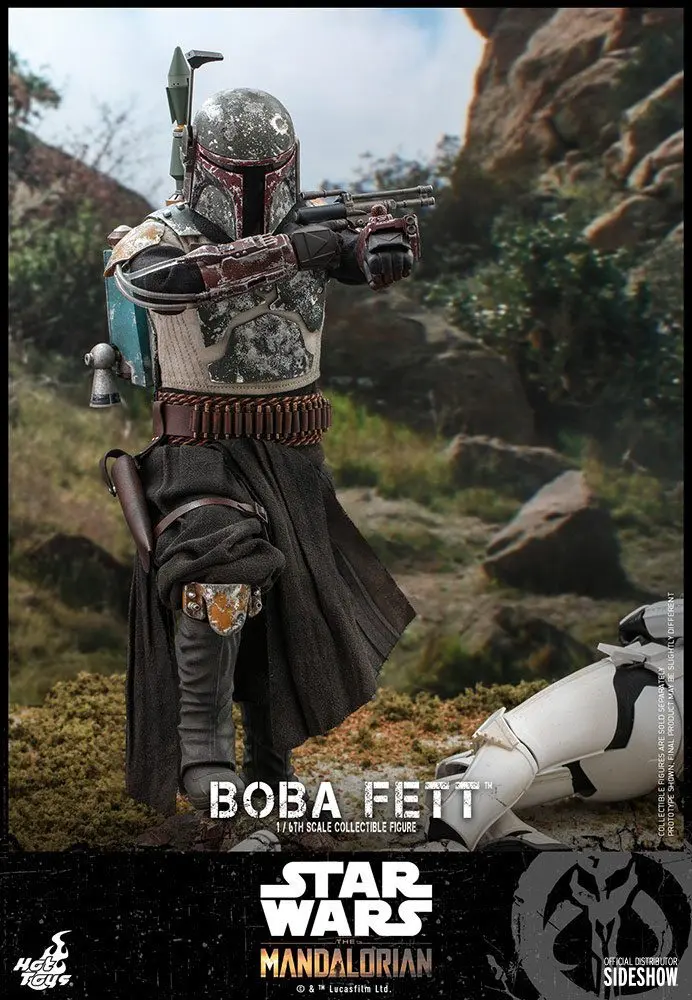 Star Wars The Mandalorian Action Figure 1/6 Boba Fett 30 cm termékfotó