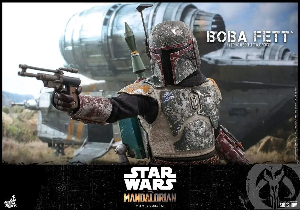 Star Wars The Mandalorian Action Figure 1/6 Boba Fett 30 cm termékfotó