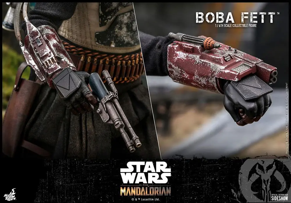 Star Wars The Mandalorian Action Figure 1/6 Boba Fett 30 cm termékfotó